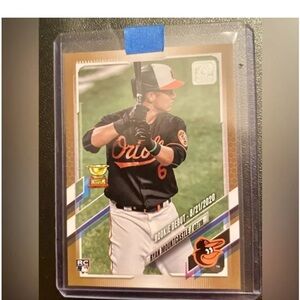 Ryan Mountcasle Topps Gold #/2021 Rookie Card SP